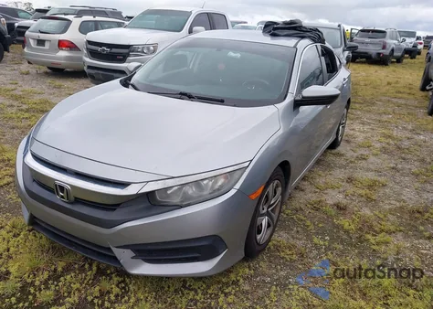 2017 Honda Civic Lx из США, поврежденный, VIN 19XFC2F54HE206411